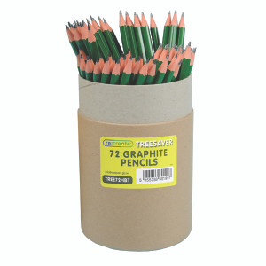 EG60262 Re create Treesaver Recycled HB Pencil Pack 72 TREE72HBT