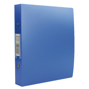 RX13428BU Rexel Budget 2 Ring Binder Polypropylene A5 Blue Pack 10 13428BU RX13428BU Rexel Budget 2 Ring Binder Polypropylene A5 Blue Pack 10 13428BU