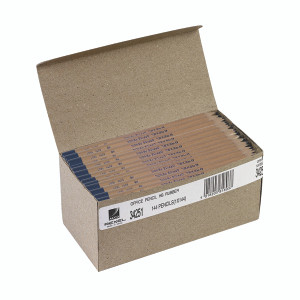RX34251 Rexel Office HB Pencil Natural Wood Pack 144 34251 RX34251 Rexel Office HB Pencil Natural Wood Pack 144 34251