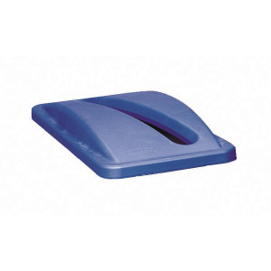 RU14763 Rubbermaid Slim Jim Bin Lid Paper Blue 2703 R001091 RU14763 Rubbermaid Slim Jim Bin Lid Paper Blue 2703 R001091
