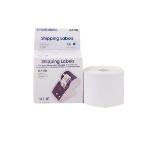 SEK10032 Seiko Shipping Label 54x101mm White Pack 220 SLP-SRL SEK10032 Seiko Shipping Label 54x101mm White Pack 220 SLP-SRL
