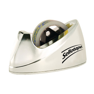 SE04640 Sellotape Chrome Dispenser Large 575450 SE04640 Sellotape Chrome Dispenser Large 575450