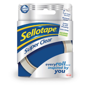 SE05022 Sellotape Super Clear Tape 24mmx50m Pack 6 1569087 SE05022 Sellotape Super Clear Tape 24mmx50m Pack 6 1569087