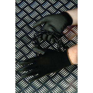 HEA01433 Polyco GH100 PU Coated Size 9 Nylon Glove Black GH0009 HEA01433 Polyco GH100 PU Coated Size 9 Nylon Glove Black GH0009