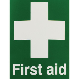 SR71218 Safety Sign First Aid 150x110mm Self-Adhesive EO4X S SR71218 Safety Sign First Aid 150x110mm Self-Adhesive EO4X S