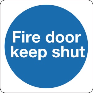 SR71242 Safety Sign Fire Door Keep Shut 100x100mm Self-Adhesive Pack 5 KM14AS SR71242 Safety Sign Fire Door Keep Shut 100x100mm Self-Adhesive Pack 5 KM14AS