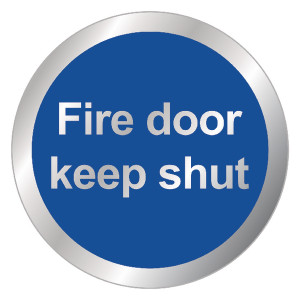 SR11175 Safety Sign Fire Door Keep Shut 76mm RDS15 SR11175 Safety Sign Fire Door Keep Shut 76mm RDS15