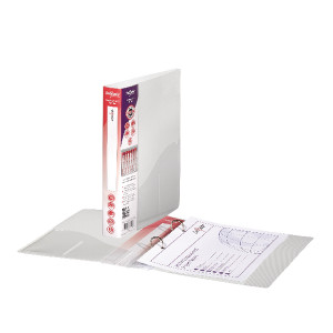 SK03117 Snopake 2 Ring Binder 15mm A5 Clear Pack 10 10108 SK03117 Snopake 2 Ring Binder 15mm A5 Clear Pack 10 10108