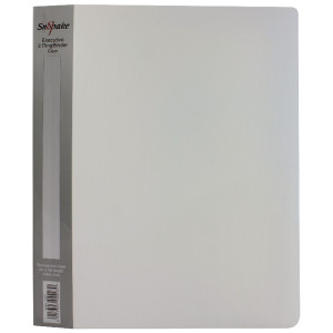 SK04423 Snopake Executive Ring Binder 25mm A4 Clear 13371 SK04423 Snopake Executive Ring Binder 25mm A4 Clear 13371