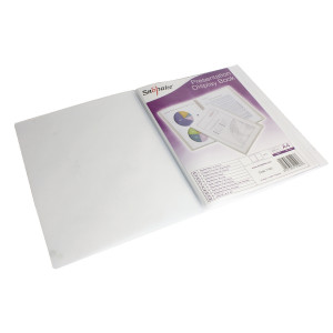 SK01927 Snopake Superline Presentation Book 20 Pocket A4 Clear 11951 SK01927 Snopake Superline Presentation Book 20 Pocket A4 Clear 11951