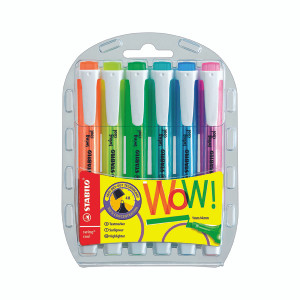 SS13494 Stabilo swing cool Highlighters Assorted line width 1 0 - 4 0mm 275 6-3 SS13494 Stabilo swing cool Highlighters Assorted line width 1 0 - 4 0mm 275 6-3