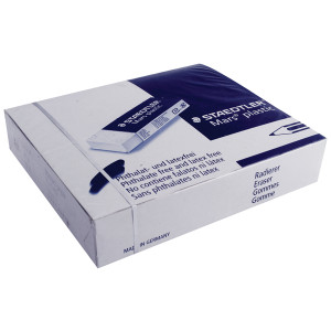 ST52450 Staedtler Mars Plastic Eraser Pack 20 526 50 ST52450 Staedtler Mars Plastic Eraser Pack 20 526 50