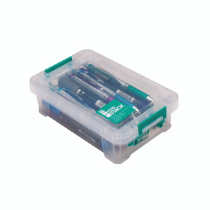 RB90118 StoreStack 0 8 Litre Storage Box W200xD125xH50mm Clear RB90118 RB90118 StoreStack 0 8 Litre Storage Box W200xD125xH50mm Clear RB90118