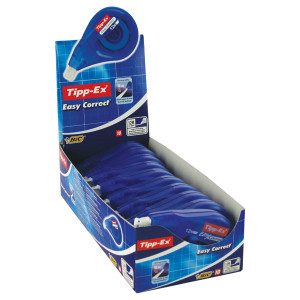 TX64453 Tipp-Ex Easy Correct Correction Tape Pack 10 829035