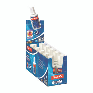 TX801296 Tipp-Ex Rapid Correction Fluid 20ml Pack 10 885992 TX801296 Tipp-Ex Rapid Correction Fluid 20ml Pack 10 885992