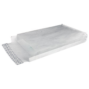 TY02268 Tyvek Envelope 324x229x38mm Gusset Peel Seal White Pack 100 755024
