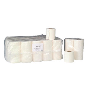 WX00561 2-Ply White 200 Sheet Toilet Roll Pack 36 TWH200T WX00561 2-Ply White 200 Sheet Toilet Roll Pack 36 TWH200T