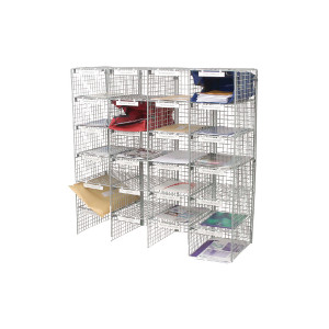 VP71249 GoSecure Mail Sorter Grey 120kg Capacity W1067 x D381 x H1067mm MSU24GYS VP71249 GoSecure Mail Sorter Grey 120kg Capacity W1067 x D381 x H1067mm MSU24GYS