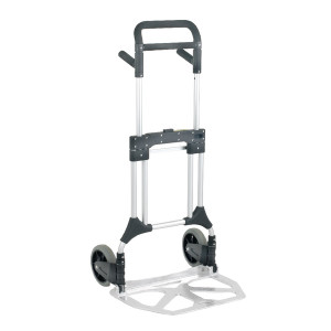 SBY23030 Folding Aluminium 200kg Hand Truck Unfolded H1280 x W600mm 380090 SBY23030 Folding Aluminium 200kg Hand Truck Unfolded H1280 x W600mm 380090