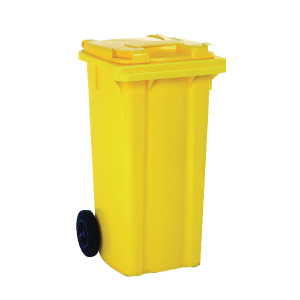 SBY14067 Wheelie Bin 360 Litre Yellow W620 x D860 x H1070mm 331231