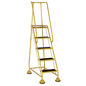 SBY29303 Yellow 5 Tread Step Ladder Load capacity 125kg 385145