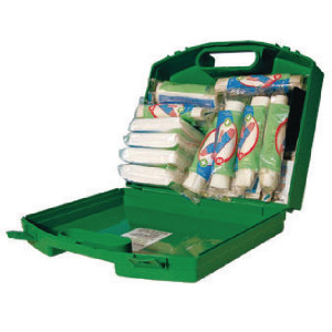 WAC10689 Wallace Cameron Green Box 50 Person First Aid Kit 1002335