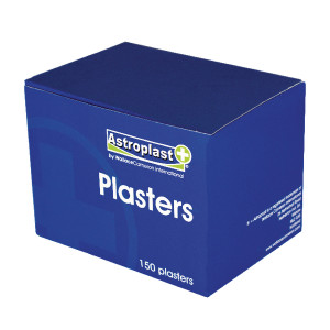 WAC10044 Wallace Cameron 70x24mm Fabric Plasters Pack 150 1210025 WAC10044 Wallace Cameron 70x24mm Fabric Plasters Pack 150 1210025