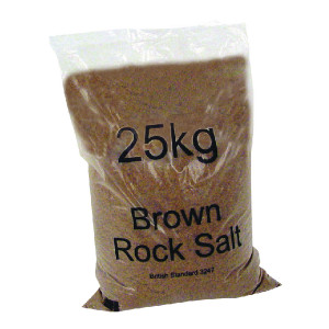 WE28319 Winter Dry Brown Rock Salt 25kg 384071 WE28319 Winter Dry Brown Rock Salt 25kg 384071