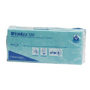 KC02089 Wypall X50 Cleaning Cloths Green Pack 50 7442 KC02089 Wypall X50 Cleaning Cloths Green Pack 50 7442