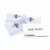 PV00917 Announce Combi Clip Name Badge 40x75mm Pack 50 PV00917