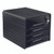 CEP01336 CEP Smoove Secure 4 Drawer Module with Lock Black 7-311S Black