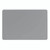 DB71004 Durable Desk Mat Contoured Edge 530 x 400mm Grey 710210