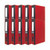 PP37774 Pukka Brights Box File Foolscap Red Pack 10 BR-7774