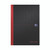 Black n' Red Casebound Hardback Notebook Ruled 192 Pages A4 (Pack of 5) Plus 2 FOC 400116295