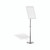 Durable Floor Infostand Aluminium Snap Frame A3 479923
