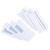 5 Star DL Window Wallet Envelope Press Seal 90gsm 110x220mm White (Pack of 1000) 88508