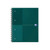 Oxford Hardback Wirebound Notebook 160 Pages Special Edition A4+ Green 400194460-S