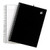 5 Star Wirebound Notebook Ruled 80gsm 140 Page A5 Black (Pack of 5) 930272