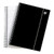 5 Star Wirebound Notebook Ruled Elastic Closure Polypropylene 160 Page A5 Black (Pack of 6) 930302