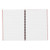 5 Star Wirebound Hardback Notebook Ruled A4 140 Page Berry (Pack of 5) 943466