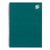 5 Star Wirebound Hardback Notebook Ruled A4 140 Page Teal (Pack of 5) 943474