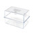 5 Star Card Index Box 6x4 Inch Crystal FS677017