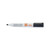 5 Star Drywipe Marker Bullet Tip Xylene/Toluene-free 3mm Line Black (Pack of 12) 296123