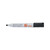5 Star Flipchart Marker Bullet Tip Water-based 2mm Line Black (Pack of 12) 909884