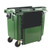 SBY22287 Wheelie Bin With Drop Down Front 1100 Litre Green 377975