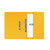 GX30119 Elba Stratford Spring Pocket File 320gsm Foolscap Yellow Pack 25 100090150