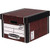 BB725 Fellowes Bankers Box Woodgrain Tall Premium Storage Box Pack 10 7260503
