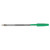 KF34045 Q-Connect Ballpoint Pen Medium Green Pack 20 KF34045