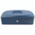 KF02625 Q-Connect Cash Box 12 Inch Blue KF02625