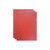 KF01485 Q-Connect Cut Flush Folder A4 Red Pack 100 KF01485